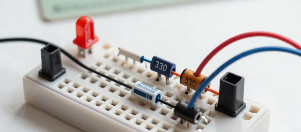 Enciende un LED con una resistencia
